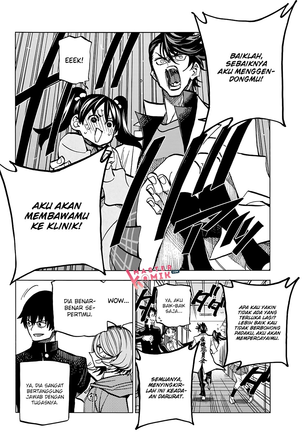 The Story Between a Dumb Prefect and a High School Girl with an Inappropriate Skirt Length chapter 4